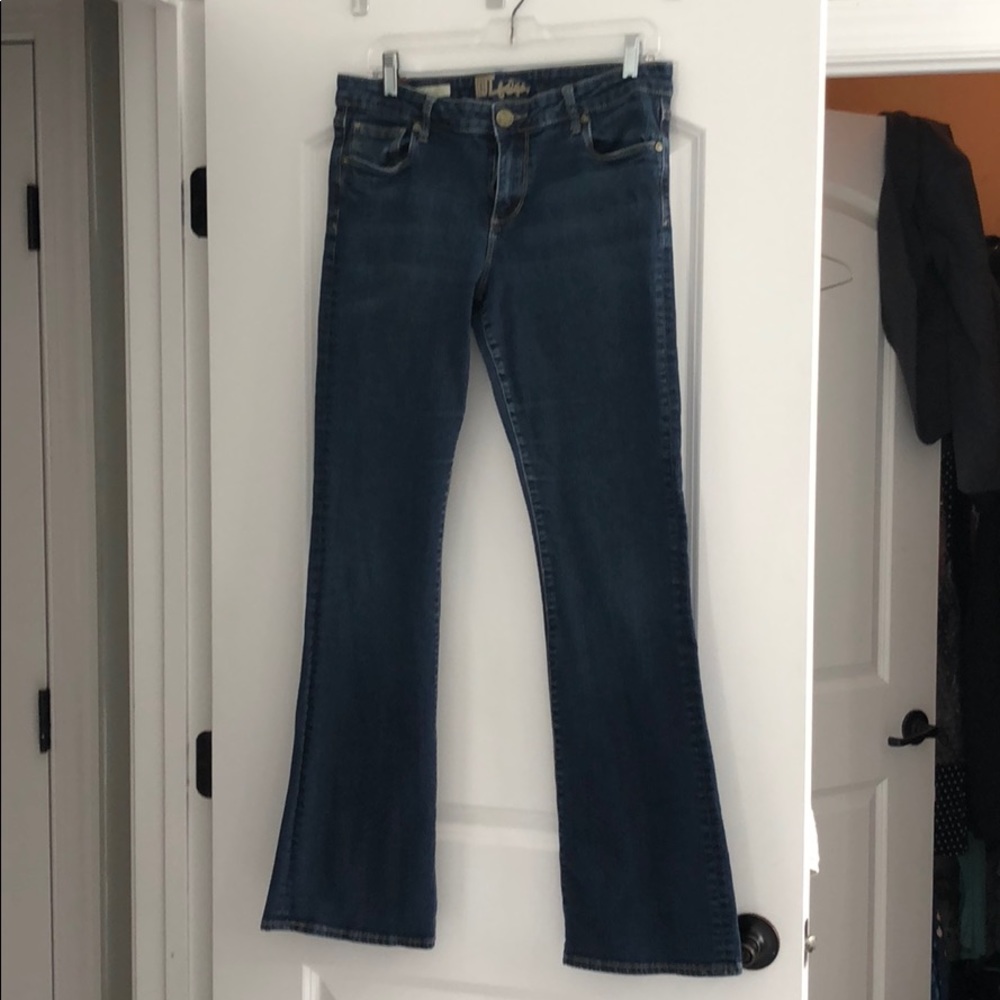 Kut from the cloth jeans. Dark color.